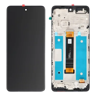 Ekran LCD OEM klasy S i zestaw cyfrowy + rama do TCL 60 NxtPaper 4G T626K, T626K1, matowy ekran (bez logotypu)