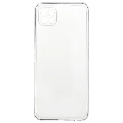 Dustproof Phone Cover for Samsung Galaxy A22 5G (EU Version), 1.5mm Thickened HD Clear Phone Case Flexible TPU Phone Back Shell