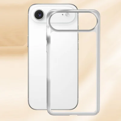 Etui na iPhone Air Case Hollow Heat Dissipation PC Bumper Phone Cover - Biały