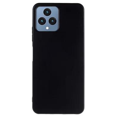 For T-Mobile REVVL 6 5G / Telekom T Phone 5G / T-Mobile T Phone 5G Flexible TPU Phone Case Scratch-Resistant Soft Skin Anti-Fingerprint Protective Cover - Black