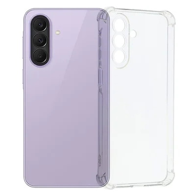 For Samsung Galaxy A27 5G TPU Case Reinforced Corners Drop-proof Phone Cover - Transparent