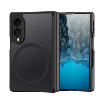  DUX DUCIS dla Samsung Galaxy Z Fold 8 Wide Magnetic Case Seria Expn PC + TPU Pokrywa tylna telefonu - Czarny