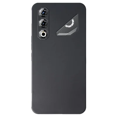 Groothandel voor ZTE nubia Neo 5 Pro 5G hoesje Precieze uitgesneden 1,2 mm TPU matte telefoonhoes - Zwart