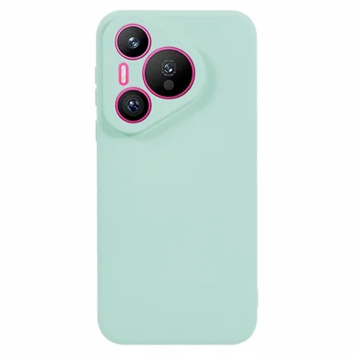 AMORUS For Huawei Pura 90 Pro Case Precise Cutouts TPU Fiber Lining Shockproof Phone Cover - Baby Blue