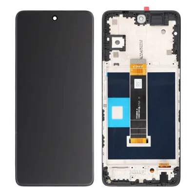For TCL 50 XL NxtPaper 5G T702M, T704SP OEM Grade S LCD Screen and Digitizer Assembly + Frame, Frosted Screen (Without Logo)