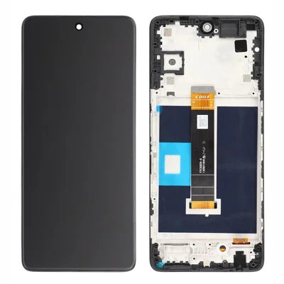 For TCL 60 XE NxtPaper 5G T705M, T705M1 OEM Grade S LCD Screen and Digitizer Assembly + Frame, Frosted Screen (Without Logo)