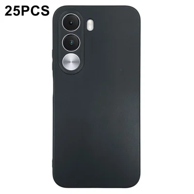 Achat en vrac 25 pièces pour étui de téléphone Realme C100i 5G 1,2 mm TPU étui mat - Noir
