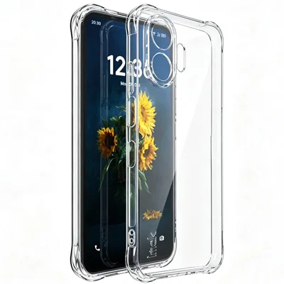 IMAK For TCL NxtPaper 70 Pro 5G Case TPU Phone Cover Airbag Shockproof Protection - Transparent