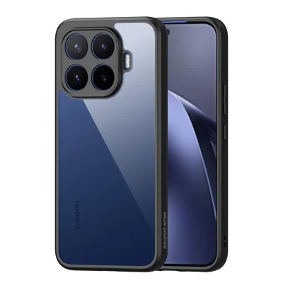 DUX DUCIS per Xiaomi 17T Pro Serie Aimo Custodia Trasparente Posteriore in PC + TPU (Certificazione REACH) - Nero