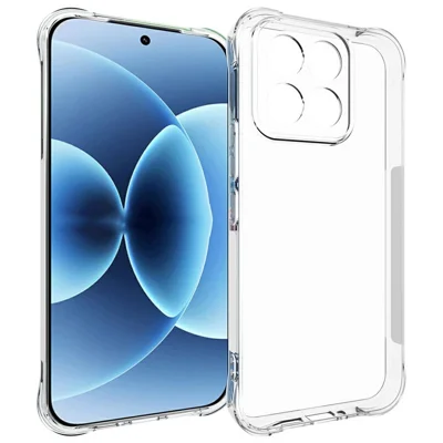 For Xiaomi 17 Max TPU Case Non Slip Anti Drop Phone Cover - Transparent