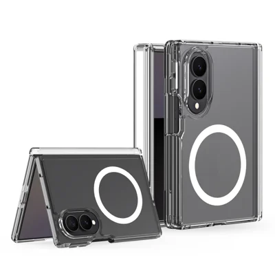 DUX DUCIS para Samsung Galaxy Z Fold 8 Wide Clin Series Capa Traseira PC + TPU Capa Transparente - Transparente