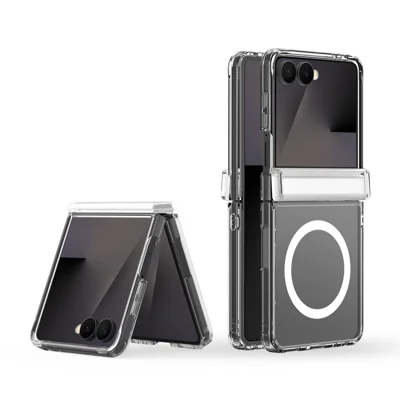  DUX DUCIS for Samsung Galaxy Z Flip8 Clin Series Back Cover PC + TPU Clear Phone Case - Clear