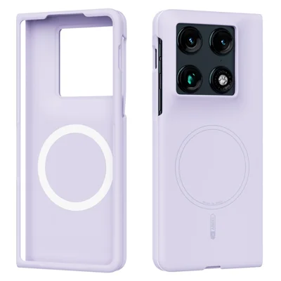 ABEEL магнитный чехол для Motorola Razr Fold 5G, накладка из жидкого силикона с текстурой на ощупь, фиолетовый