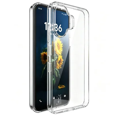 IMAK UX-10 Series For TCL NxtPaper 70 Pro 5G Phone Case Soft TPU Mobile Back Cover - Transparent