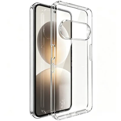 IMAK UX-10 Series For Natural AI Phone Phone Case Soft TPU Mobile Back Cover - Transparent