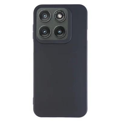 Für Motorola Edge (2026) Tasche stoßfest 1,2 mm TPU Matt-Telefonabdeckung - Schwarz
