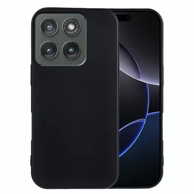 Für Motorola Edge (2026) TPU-Hülle, weiche matte Anti-Fingerprint-Handyhülle - Schwarz