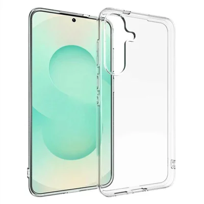Für Samsung Galaxy S26 FE Hülle Anti-Fingerprint Kristallklare TPU-Handyhülle