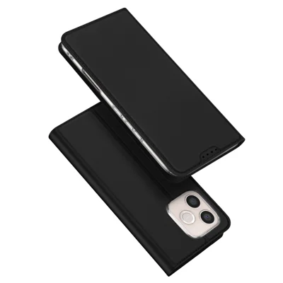 DUX DUCIS para Honor 600 Lite 5G Skin Pro Série Capa de Couro com Suporte e Porta-cartões - Preto