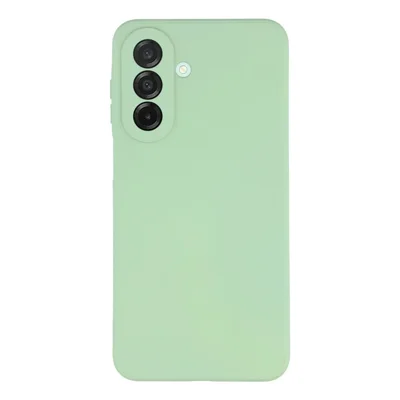 غطاء هاتف لـ Samsung Galaxy A27 من مادة TPU ناعمة خلفية مقاومة للخدوش مع بطانة من الألياف - أخضر الماتشا