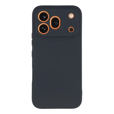 Cover per Honor 600 Pro 5G con Ritagli Precisi, Bordo Dritto, in TPU Antiurto - Nero