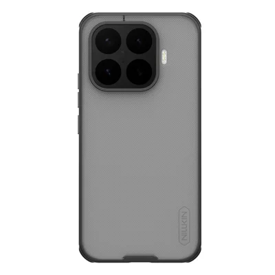 NILLKIN Frosted Shield Pro per Xiaomi 17T Custodia Opaca in PC + TPU - Nero Trasparente