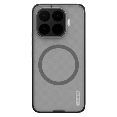 NILLKIN Frosted Shield Pro per Xiaomi 17T Pro Custodia Magnetica in PC + TPU - Nero Trasparente