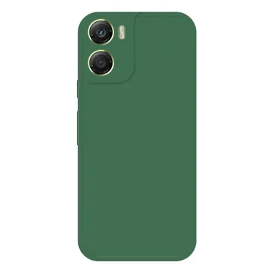 Funda TPU para Motorola Moto G06 Power 4G / G06 4G, protección con borde recto, color verde medianoche