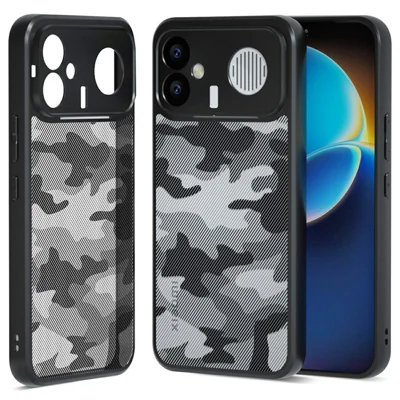 IBMRS For Xiaomi Redmi K90 Max 5G Case Soft TPU Frame Hard PC Back Anti-Fall Phone Cover - Artistic Camouflage