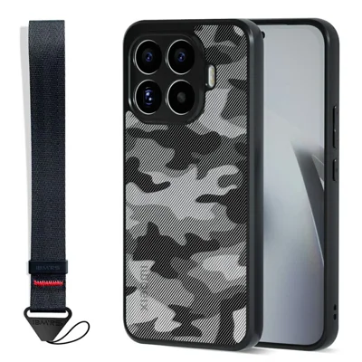 IBMRS Obudowa Mobilna do Xiaomi 17T Miękka Obudowa TPU + Twarda Obudowa PC z Rempetem (Dokładne Wycięcia) - Artystyczny Kamuflaż