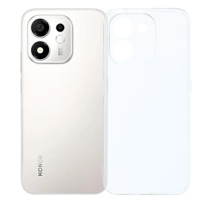 Obudowa tylna na Honor 600 Smart 5G, przezroczysta, ultra cienka, giętka obudowa z przezroczystego TPU - przezroczysta obudowa na telefon