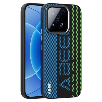 ABEEL per Xiaomi 17 Max Custodia Magnetica con Micro-incisione 6D in PC TPU Lega di Alluminio Pelle - Eccezionale N. 1