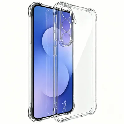 IMAK Für Samsung Galaxy S26 FE Tasche TPU Handyhülle Airbag Stoßfest Schutz - Transparent