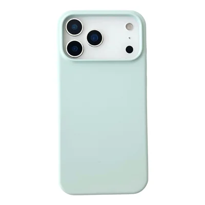 For iPhone 18 Pro Max Case Kompatibel med MagSafe Flydende Silikone Telefon Bagdæksel - Grøn