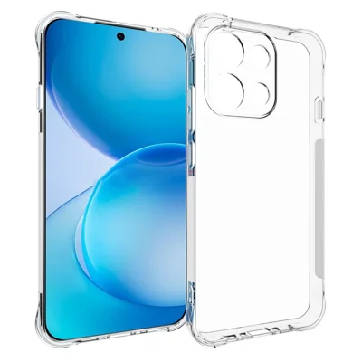 För Oppo Reno16 F 5G / Reno16 FS 5G TPU-skalskydd Mot glid och stötar - Transparent