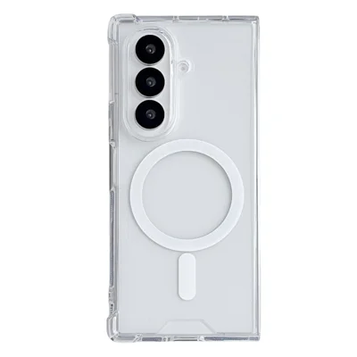 For Samsung Galaxy Z Fold8 Ultra Magnetic Case Clear Acryl Bag Phone Cover - Transparent