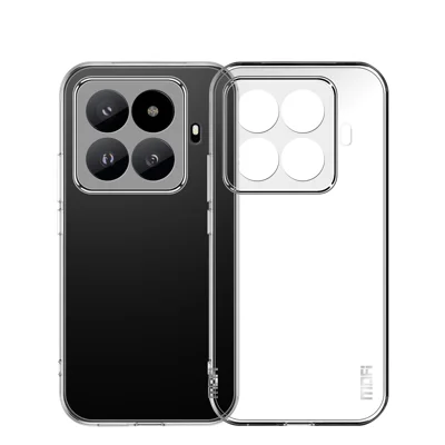MOFI pour Xiaomi 17T Pro Coque de Téléphone Transparente - Housse Arrière en TPU Ultra-Mince - Transparente