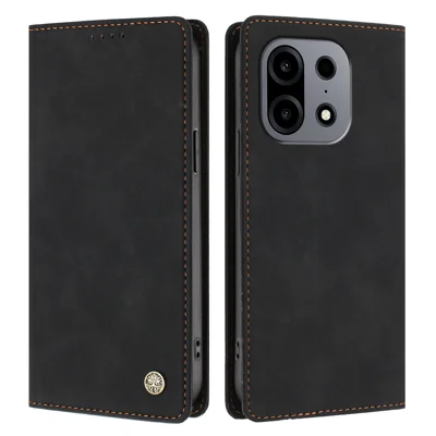  Étui pour OnePlus Turbo 6X Pro 5G HX avec portefeuille RFID Blocage, support, cuir, clapet - Noir