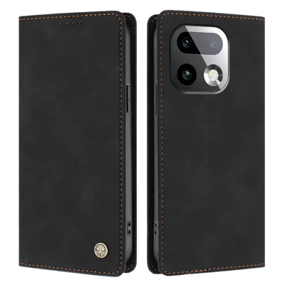 Etui na Realme 16 Pro+ 5G HX z funkcją blokowania RFID, portfel, uchwyt, skórzane etui typu flip - Czarny