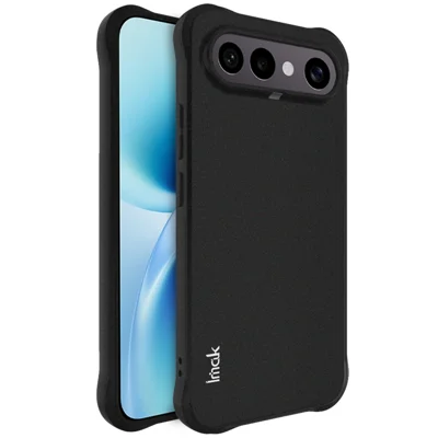 IMAK per vivo X300 FE 5G ZEISS Edition / vivo S50 Pro mini 5G Custodia TPU Cover per Telefono Protezione Antishock Airbag - Nero Opaco - Nero Opaco