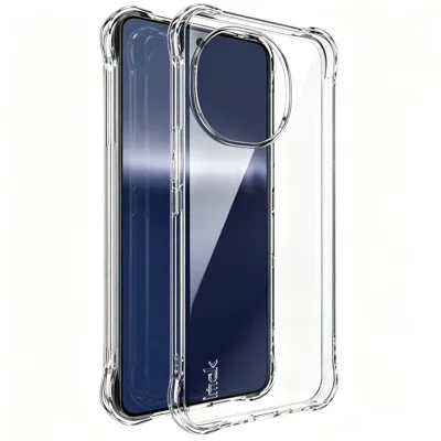 IMAK for Sharp Aquos R11 Case TPU Phone Cover Airbag Shockproof Protection - Transparent - Transparent