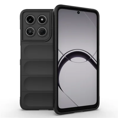 För Motorola Moto G37 Power 5G Mobilskal Motstår Fall Mjuk TPU Robust Bakdel - Svart