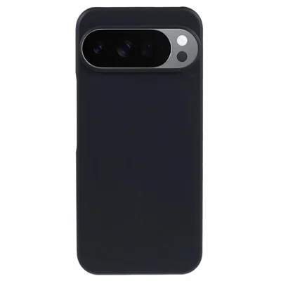 For Google Pixel 9 Pro XL Case Hard PC Drop Proof Frosted Minimalist Phone Cover - Black