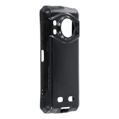 Coque pour Doogee Fire 7 Ultra, étui en TPU souple, protection contre les chutes - Noir