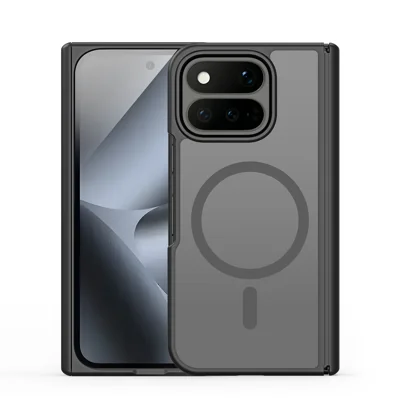 DUX DUCIS per Google Pixel 11 Pro Fold Custodia Magnetica Serie Yind Cover per Telefono in PC+TPU - Nero