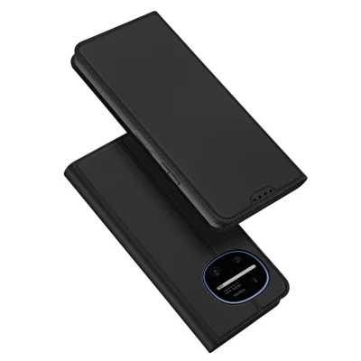 DUX DUCIS for Sharp Aquos R11 Skin Pro Series Case Leather Stand Cover Card Holder - Black