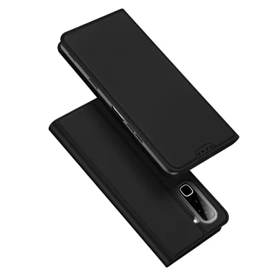 DUX DUCIS pour Infinix Hot 70 Skin Pro Series Étui en Cuir avec Support et Porte-cartes - Noir