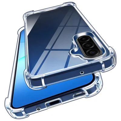 For Samsung Galaxy A36 5G Case Military Grade Drop Protection Acrylic + TPU Phone Cover - Transparent