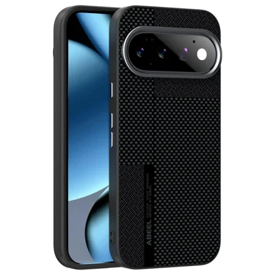 ABEEL for Google Pixel 11 Pro Magnetic Case Ultra-thin 6D Printed Shockproof TPU PC Aluminum Alloy Leather Phone Cover - Guardian Model 2 No. 2