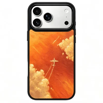 For iPhone 18 Pro / 17 Pro Magnetic Case Five Elements Series UV Pattern Printing PC + Silicone Phone Cover - H00024